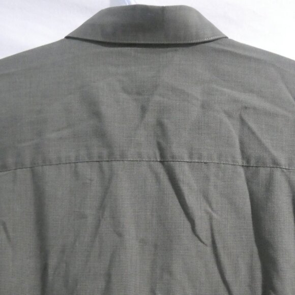 PROTOCOL | 16.5 / 34-35 | Plaid Button-Up Front Dress Shirt With Chest Pocket - Picture 12 of 16